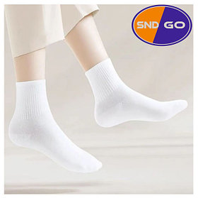 Носки одноразовые длинные белые SOCKS 5 шт