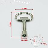 Ключ треугольный для щитка, фото 4