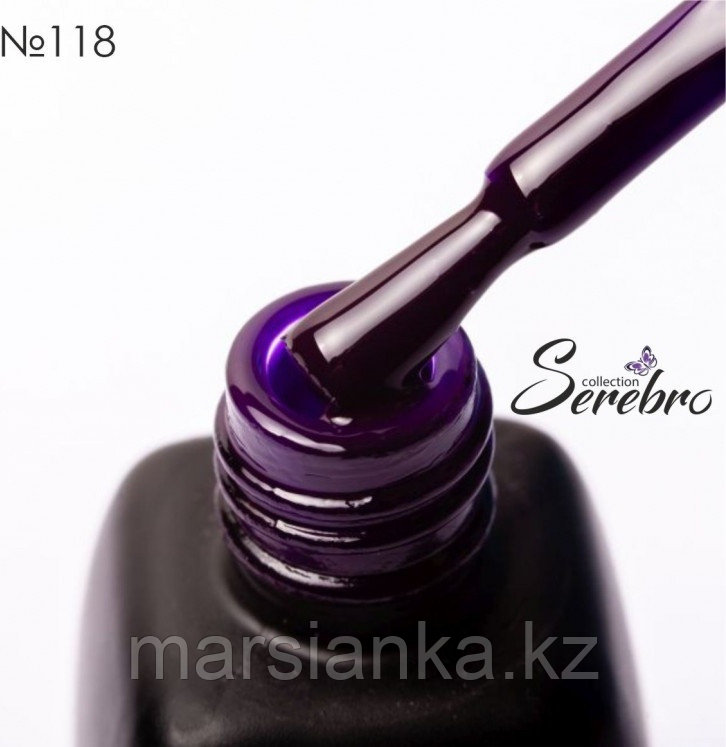 Гель лак Serebro №118, 11мл, фото 1