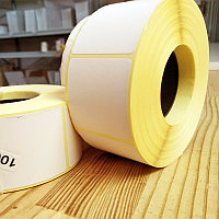 Термоэтикетки с верхним покрытием, 58х60, 1000 шт/Top coated thermal labels, 58x60, 1000 pcs