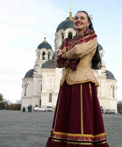 Женский костюм донской казачки на заказ