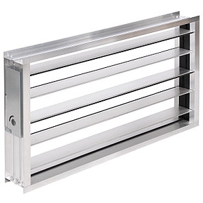 Клапан воздушный SHUFT DRr 300x150 с подставкой под электропривод, фото 1