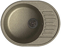 Кухонная мойка LEX ORTA 620 62х48х18 см, полимер, тон бежевый