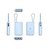 Power Bank Xiaomi 67W Power Bank 10000, голубой, фото 2