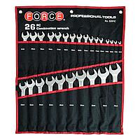 Набор комбинированных ключей Force 6-32мм 26шт. 5261C