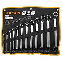 Набор ключей гаечных накидных TOLSEN 6-32мм 12шт. 15896