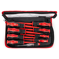 Набор отверток диэлектрических КВТ НИО-09 "ПРОФИ" 9шт. 78620