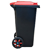 Контейнер для мусора KSC красный 120л 40-448-3