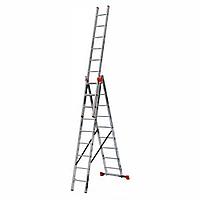 Трехсекционная универсальная лестница KRAUSE "MONTO TRIBILO" 3х8 129666