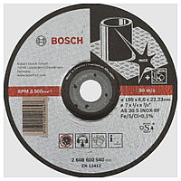 Диск шлифовальный по металлу Bosch 180х22.2мм 2608600540