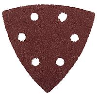 Треугольник шлифовальный на велкро основе ЗУБР "МАСТЕР" Р180 5шт. 35583-180