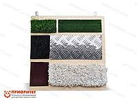 Тактильно-развивающая панель Текстуры 40x40 см