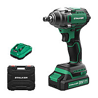 Бесщеточный аккумуляторный гайковерт STALKER IW20-400 Li BL