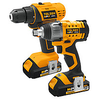 Набор аккумуляторного инструмента Tolsen 2в1 87240