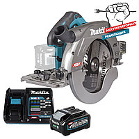 Аккумуляторная дисковая пила Makita "XGT" по дереву HS011GZM101