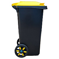 Контейнер для мусора KSC желтый 120л 40-448-1