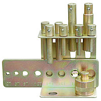 Комплект насадок (пуансонов) для пресса AutoMeister 8шт. TB-025