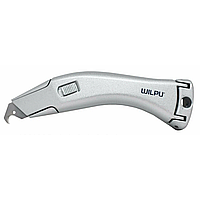 Нож с трапециевидным лезвием WILPU WCM005 HEAVY PREMIUM 18 мм металлическая рукоятка 5090500000