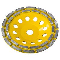 Алмазная чашка двухрядная STAYER "PROFESSIONAL" 180мм 33381-180