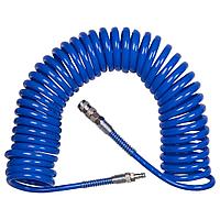 Шланг пневматический спиральный полиуретановый KING TONY 44.1бар 8х12мм 10м 79962-10