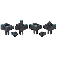 Зажимные кулачки wolfcraft с наконечниками для окраски 4шт. 6166000