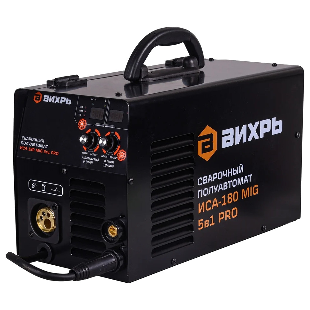 Сварочный полуавтомат Вихрь ИСА-180 MIG PRO 5в1 65/184