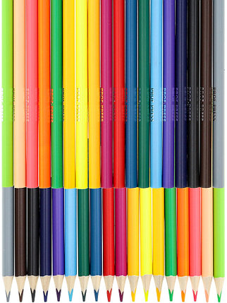 Цветные неоновые карандаши. ГОРОД 18 цв., фото 2