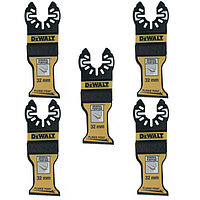 Пильные полотна 5 шт, с косым срезом 32 мм DeWALT DT20776-QZ