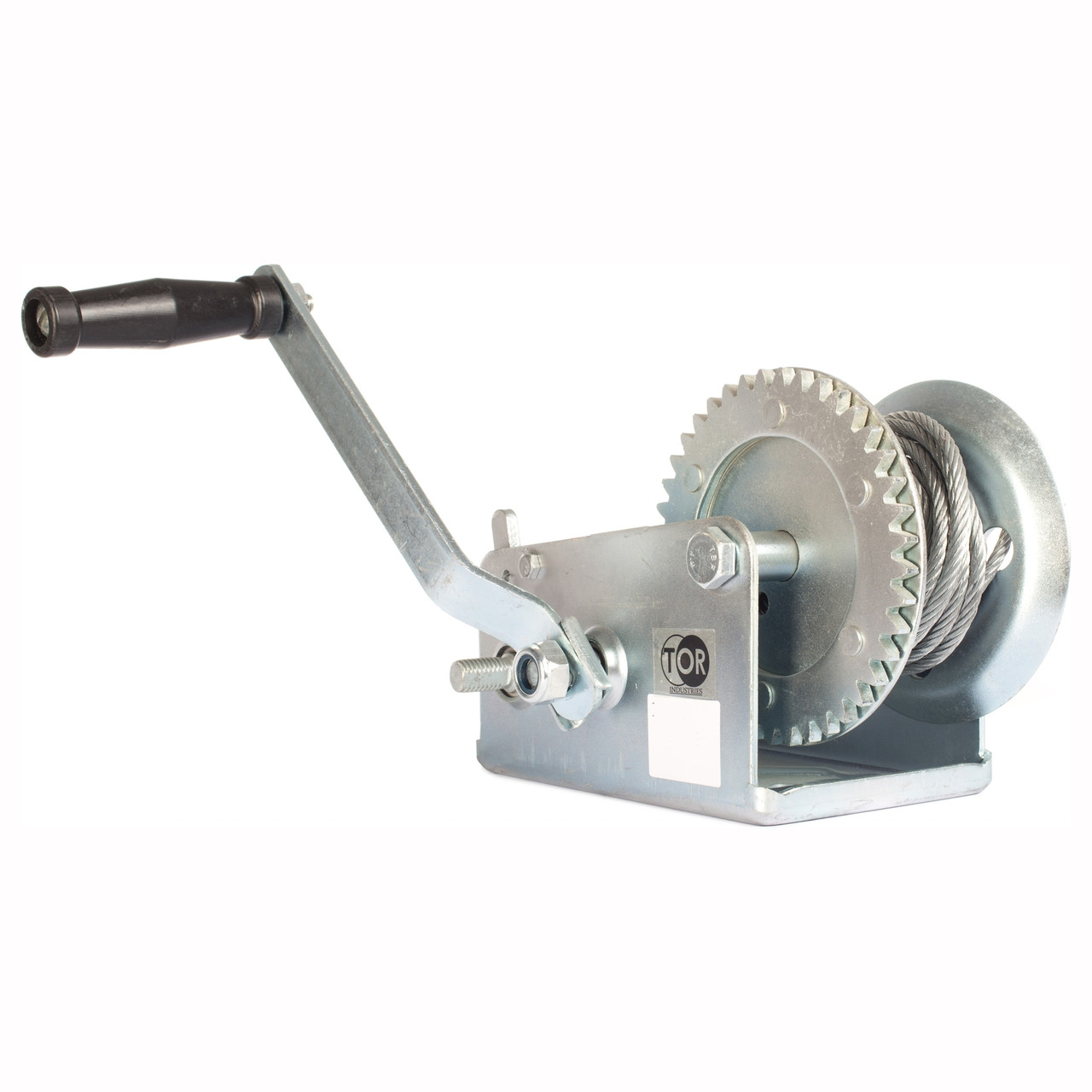 Лебедка ручная барабанная TOR ЛФ-2500 (FD) 1т 20м 11318