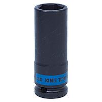 Головка торцевая ударная глубокая шестигранная KING TONY 1/2" 20мм 443520M