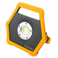 Фонарь светодиодный TOLSEN 1110/350лм (10W COB LED) 2х3,7Вх4400mAh Li-Ion USB 60055