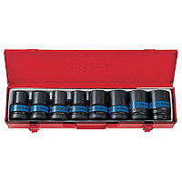 Набор ударных торцевых головок KING TONY 1" 17-41мм 8шт. 8408MP