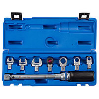 Ключ динамометрический KING TONY "FIT" 9х12мм с набором насадок 345102D08MR