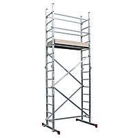 Подмости шарнирная передвижная универсальная KRAUSE CORDA 2x14 4.85м 916273