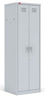 Двухсекционный металлический шкаф для одежды ШРМ-АК-800