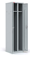 Двухсекционный металлический шкаф для одежды ШРМ-АК-500