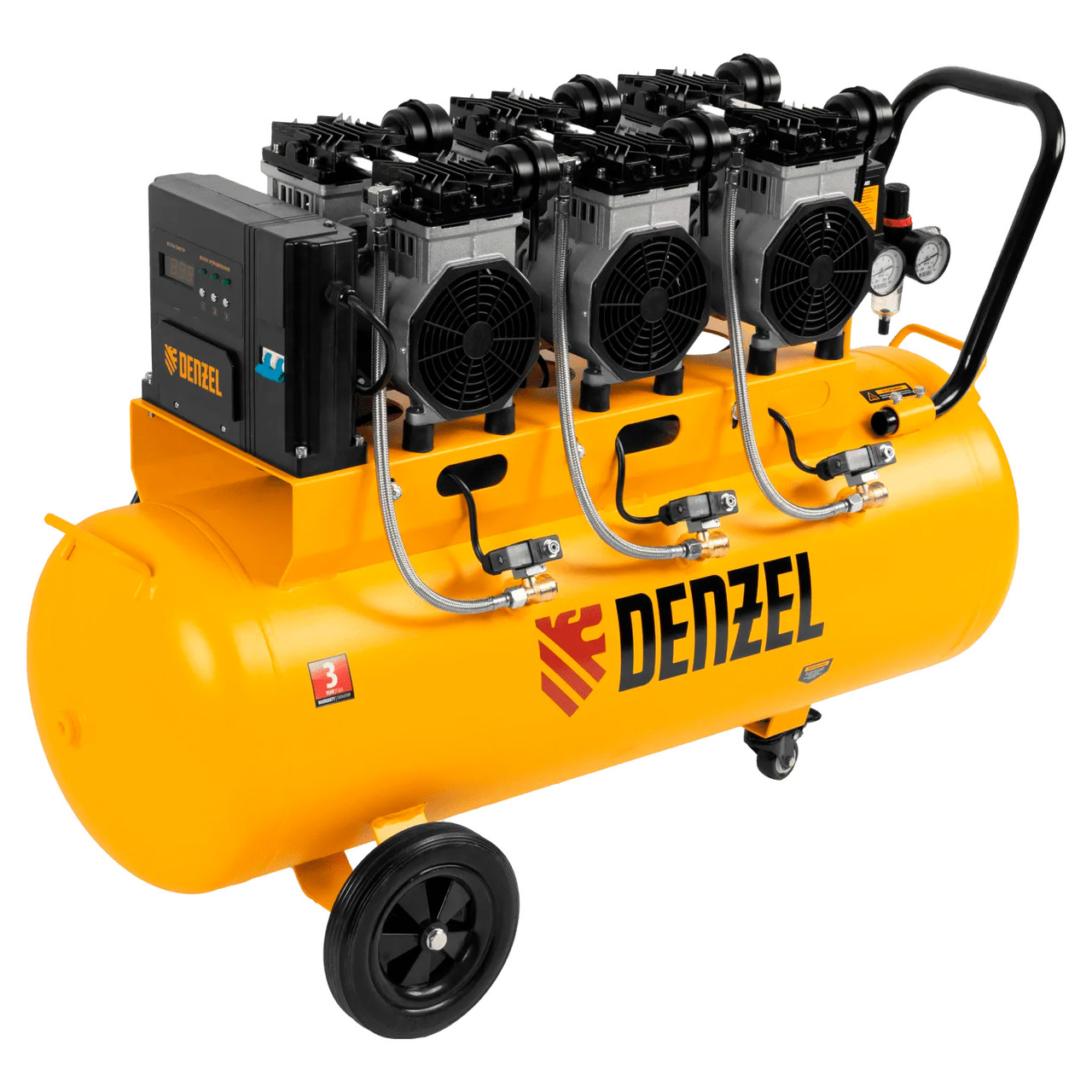 Компрессор поршневой DENZEL DLS 3300/100 58032