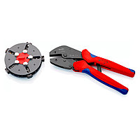 Кримпер со сменными матрицами KNIPEX  MultiCrimp®, 5 матриц, магазин 97 33 02