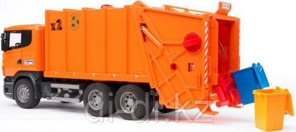 Мусоровоз Scania (оранжевый)