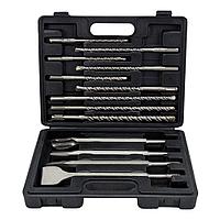 Набор буров и зубил по бетону MATRIX 13шт. 71098