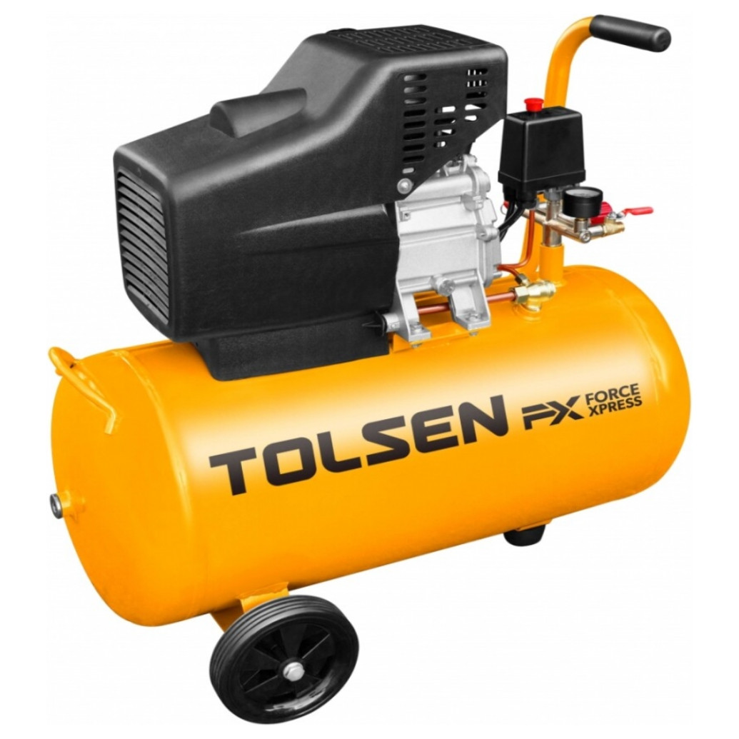 Компрессор поршневой TOLSEN 2HP 24л 73125