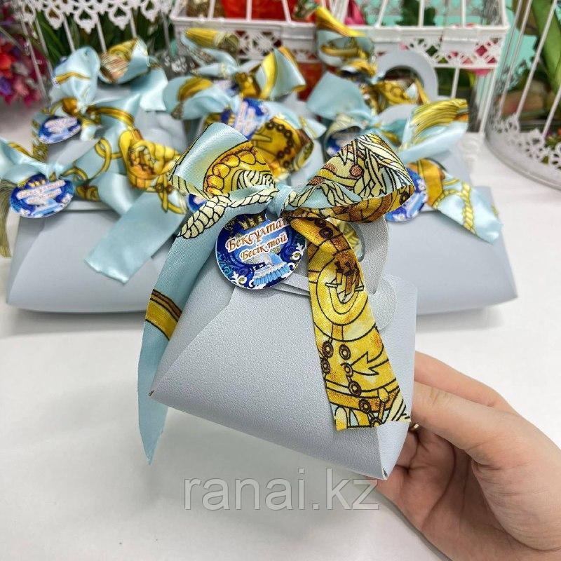 Бонбоньерка "Сумочка эко кожа 2"