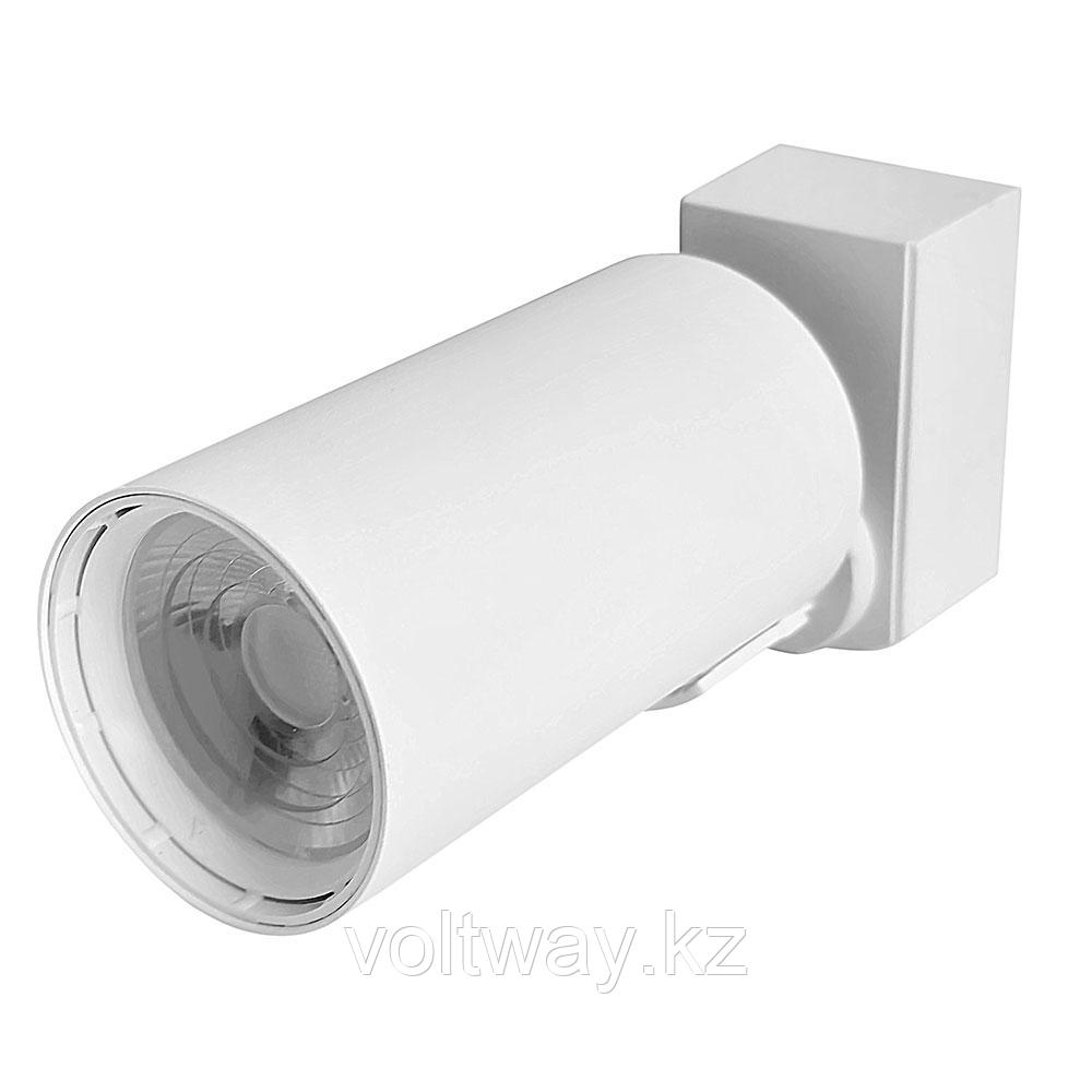 Трековый светильник 1020, белый, (4000к), 20 вт, фото 1