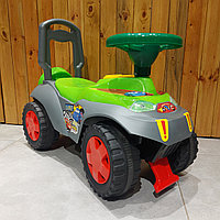 Музыкальный Устойчивый Толокар "Антипереворот". Машинка. Каталка. Талакар. Клаксон. Оригинал. Классный подарок.
