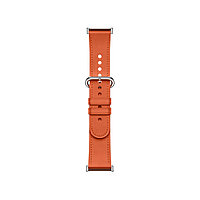 Кожаный сменный браслет Xiaomi Leather Quick Release Strap Coral orange