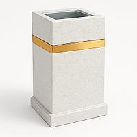 Уличная урна из мрамора