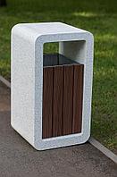 Уличная урна из композитного мрамора