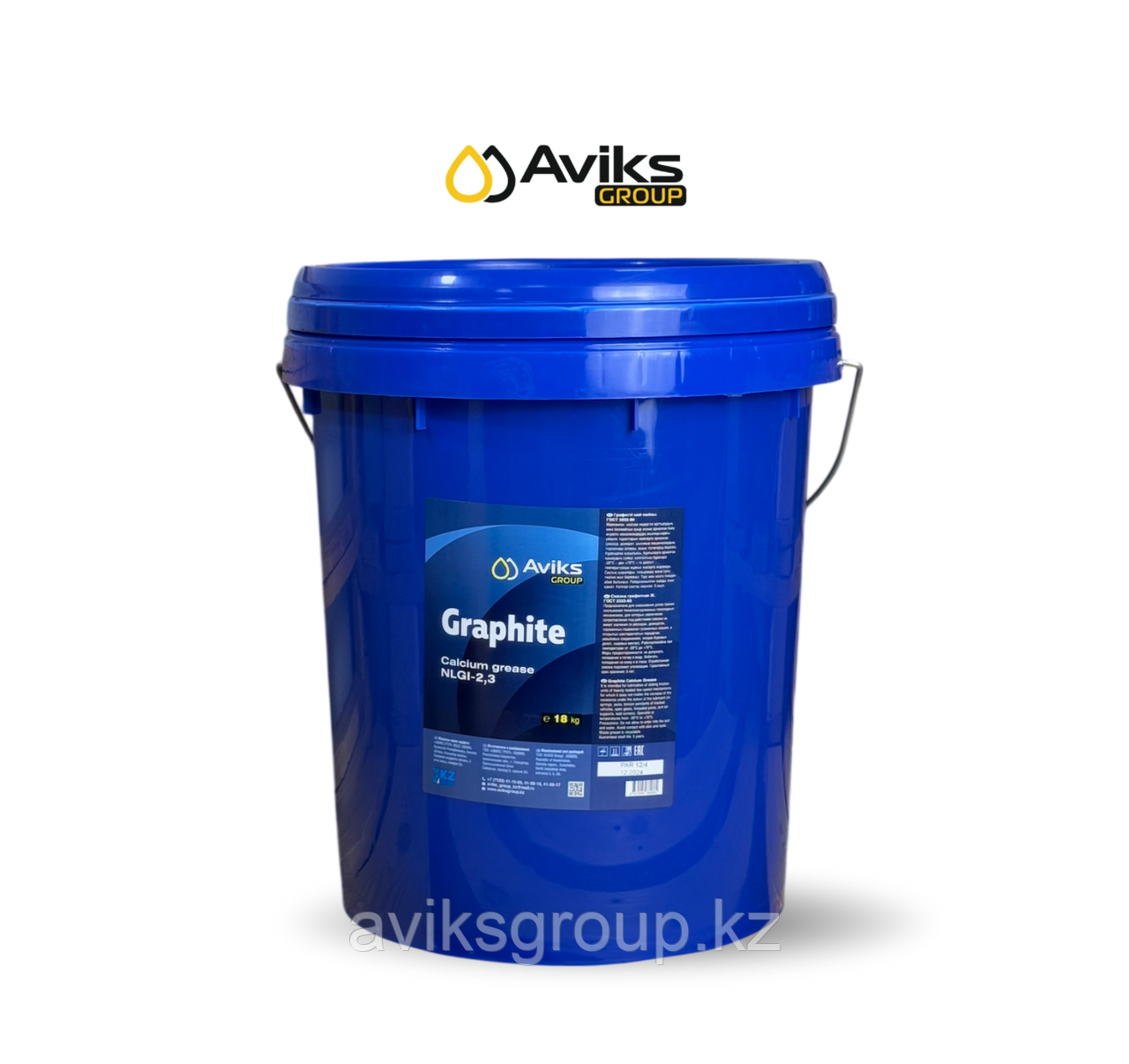 Смазка Графитная, ведро 18 кг, фото 1
