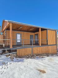 Модульный туалет премиум-класса на базе 40-футового контейнера