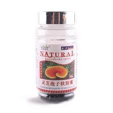 Ganoderma Spore Natural (Ганодема Спор Натурал) - Капсулы с порошком спор линчжи для общего укрепления организма 100 капсул